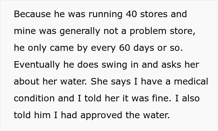 Boss Demands A Doctor&rsquo;s Note To Allow This Cashier To Drink At The Register, Doc Doesn&rsquo;t Hold Back
