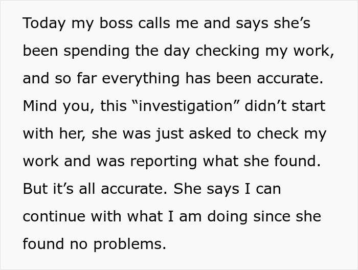 Management Accuses Overperforming Employee Of Cheating, So She Starts Doing The Bare Minimum