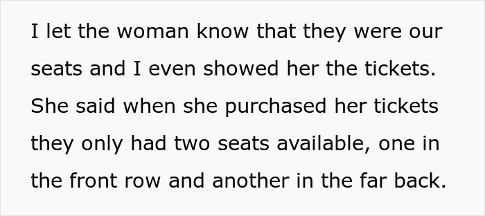 Mom Feels Entitled To Guy’s Seats So She Can Watch ‘Barbie’ With Her Daughter, He Refuses To Move Mom Feels Entitled To Guy’s Seats So She Can Watch ‘Barbie’ With Her Daughter, He Refuses To Move