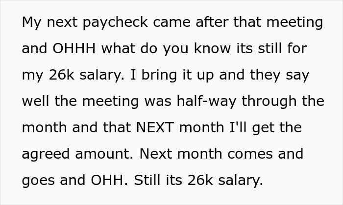 Employee Wreaks Revenge On Boss After Their False Salary Raise Claim Employee Wreaks Revenge On Boss After Their False Salary Raise Claim