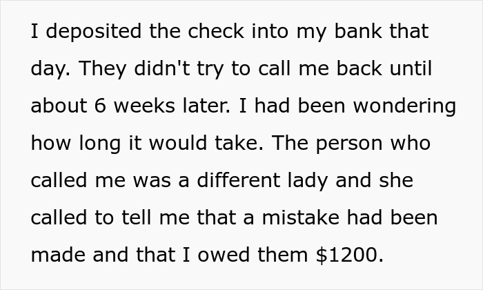Woman Is Asked To Return $1.2k Refund, She Reminds Them How They Yelled At Her To Keep It