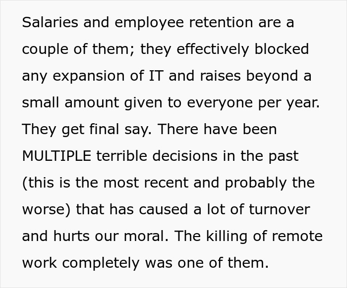 Company In Panic Mode After HR Step In To Stop Critical Worker’s 8% Raise, So He Quits Company In Panic Mode After HR Step In To Stop Critical Worker’s 8% Raise, So He Quits