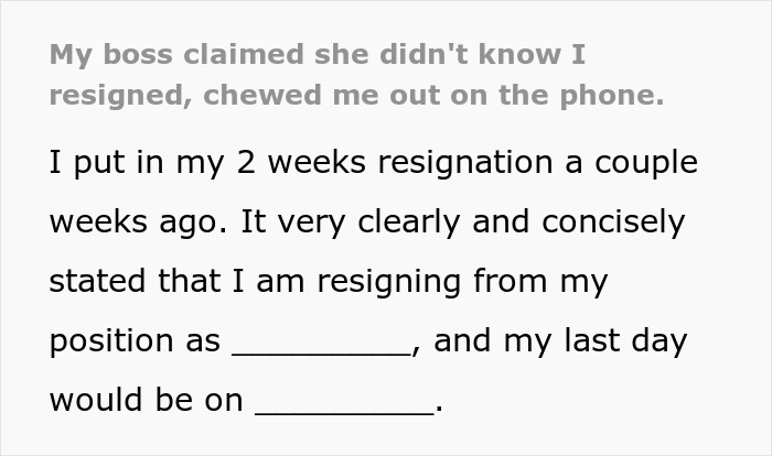Toxic Boss Shows Her Real Face After Pretending She Didn’t Know This Employee Had Resigned Toxic Boss Shows Her Real Face After Pretending She Didn’t Know This Employee Had Resigned