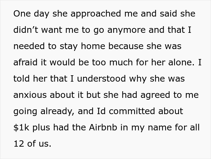 “Am I The Jerk For Not Canceling A Boys Trip Upon My Wife’s Request?” “Am I The Jerk For Not Canceling A Boys Trip Upon My Wife’s Request?”