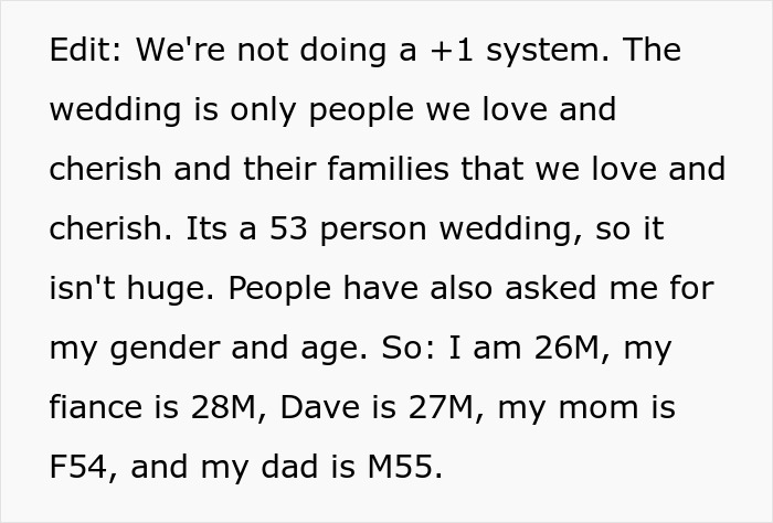 Groom Asks If He’s A Jerk To Uninvite Polycule Parents From The Wedding, Gets Support Online Groom Asks If He’s A Jerk To Uninvite Polycule Parents From The Wedding, Gets Support Online