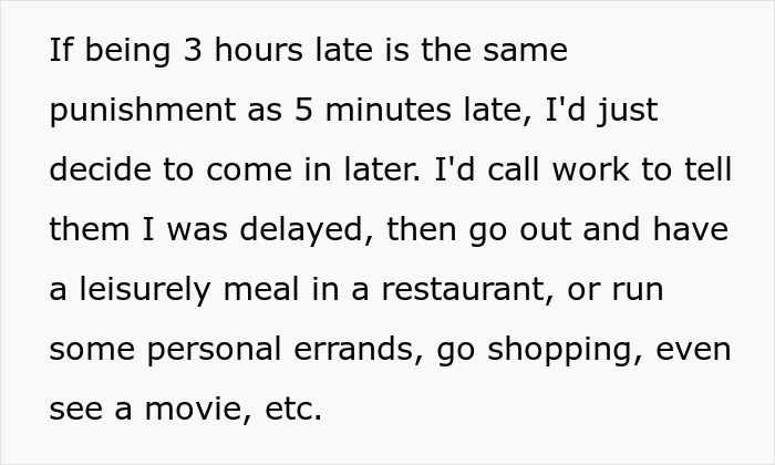 Dream Employee Turns Sour After New Manager Puts In Strict Lateness Rules, Makes Them Regret It Dream Employee Turns Sour After New Manager Puts In Strict Lateness Rules, Makes Them Regret It