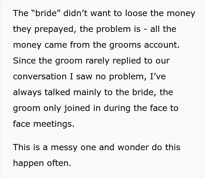 “One Hell Of A Party”: Wedding Planner Shares The Weirdest And Most Awkward Party She’s Organized “One Hell Of A Party”: Wedding Planner Shares The Weirdest And Most Awkward Party She’s Organized