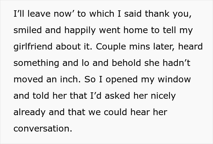 Guy Is Annoyed With Neighbor’s Late Evening Chats On The Phone By His Window, Chooses Pettiness Guy Is Annoyed With Neighbor’s Late Evening Chats On The Phone By His Window, Chooses Pettiness