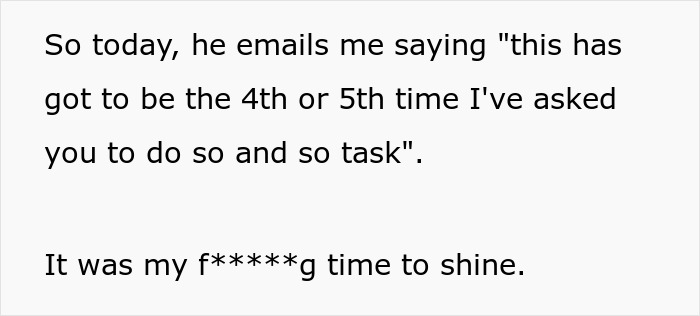“This Has Got To Be The 4th or 5th Time I’ve Asked You To Do This. No, Actually, You Asked Me Once” “This Has Got To Be The 4th or 5th Time I’ve Asked You To Do This. No, Actually, You Asked Me Once”