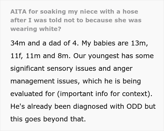 Man Sprays His Bratty Niece With A Hose After She Wouldn’t Stop Throwing Water Balloons At His Kid Man Sprays His Bratty Niece With A Hose After She Wouldn’t Stop Throwing Water Balloons At His Kid