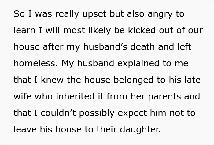 “[Am I The Jerk] For Being Mad That My Stepdaughter Will Inherit Our House?" 
