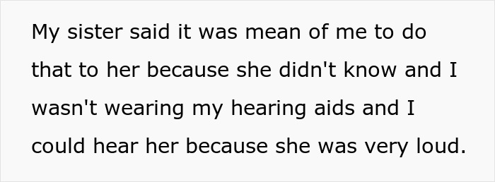 Woman Wonders If She’s A Jerk For Using Her Hearing Aids To Make An Annoying Classmate Look Stupid Woman Wonders If She’s A Jerk For Using Her Hearing Aids To Make An Annoying Classmate Look Stupid