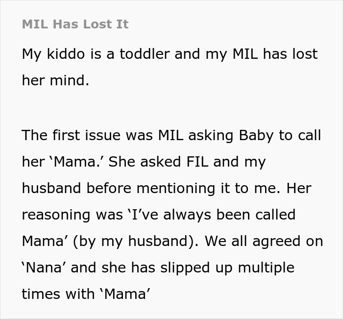“She Is Not This Baby’s Mom”: Mom Desperate After MIL Starts Acting Unhinged Around Her Baby “She Is Not This Baby’s Mom”: Mom Desperate After MIL Starts Acting Unhinged Around Her Baby