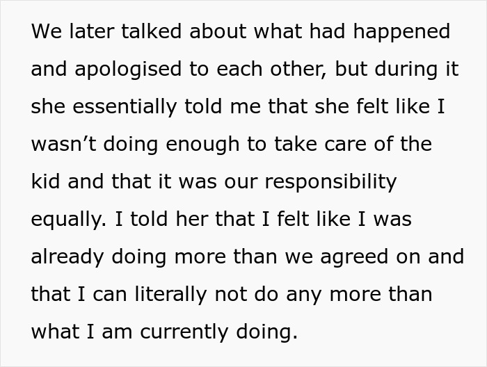 “Am I The Jerk For Not Helping My Partner With Our Newborn?” “Am I The Jerk For Not Helping My Partner With Our Newborn?”