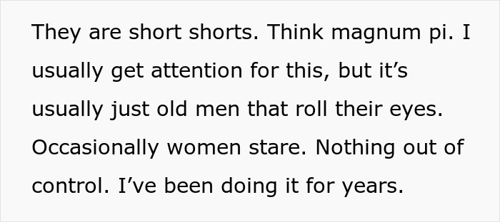 “Am I The [Jerk] For Wearing Short Shorts To The Gym Even After Being Asked To Stop?”