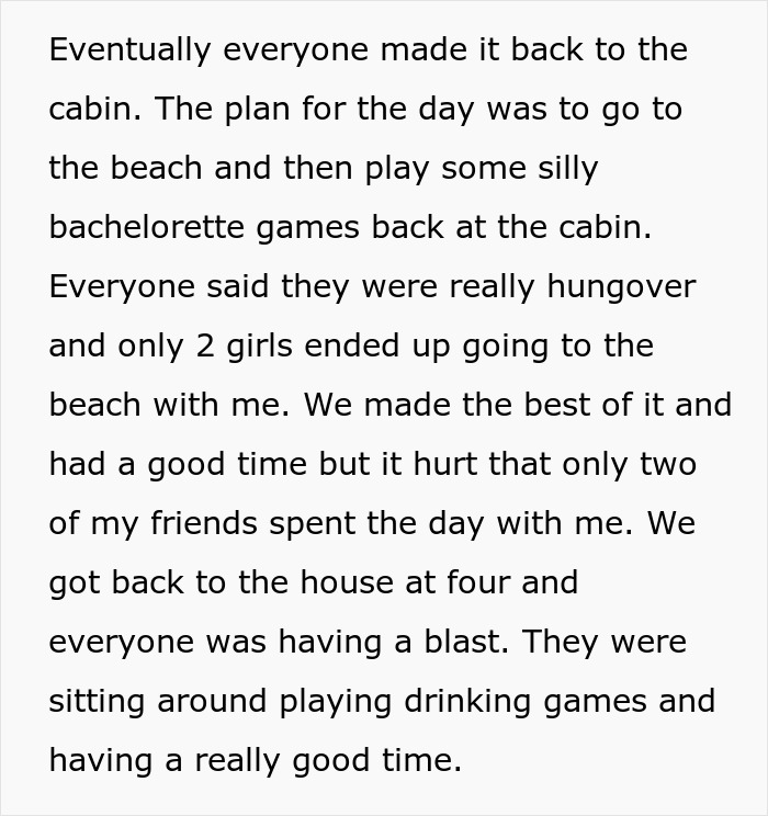 Upset Bride Left Stranded During Bachelorette Party Asks For A Redo After Friends Abandon Her Upset Bride Left Stranded During Bachelorette Party Asks For A Redo After Friends Abandon Her