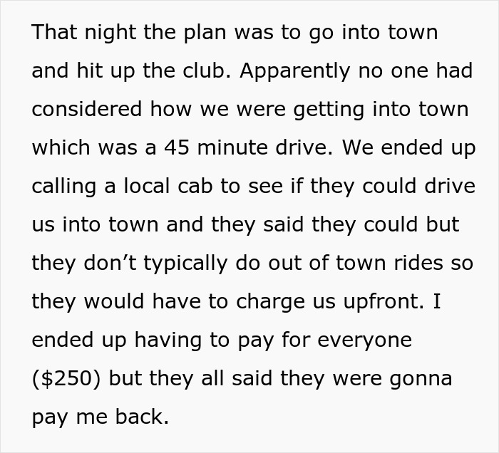 Upset Bride Left Stranded During Bachelorette Party Asks For A Redo After Friends Abandon Her Upset Bride Left Stranded During Bachelorette Party Asks For A Redo After Friends Abandon Her