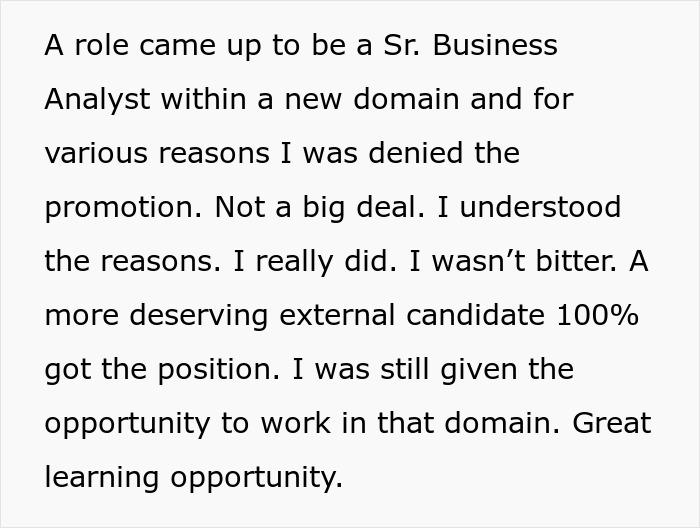 Boss Loses Great Worker After Telling Him “He Needs To Prove Himself” For Promotion Boss Loses Great Worker After Telling Him “He Needs To Prove Himself” For Promotion