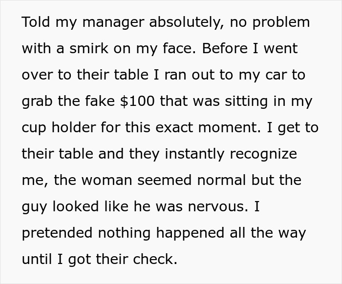 Netizens Cracking Up At Server’s Story Of Revenge Towards A Customer Tipping A Fake $100 Bill Netizens Cracking Up At Server’s Story Of Revenge Towards A Customer Tipping A Fake $100 Bill