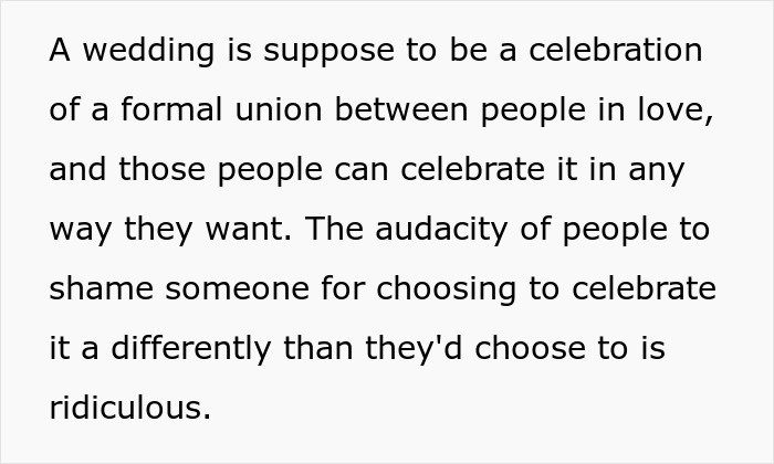 Man Blasts Coworker’s Choice Of Wedding Food, Calls It “White Trash”