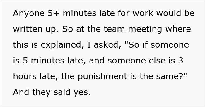Dream Employee Turns Sour After New Manager Puts In Strict Lateness Rules, Makes Them Regret It