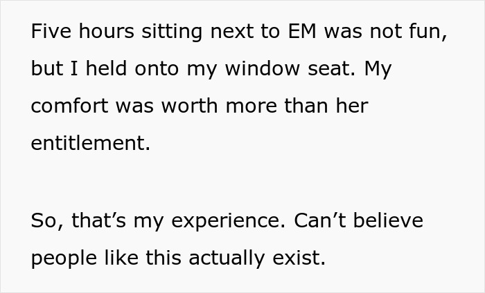 Entitled Mom Is Put In Her Place After Demanding A Window Seat For Her Son