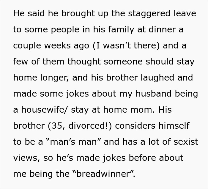 Pregnant Woman Gives Spouse A Wake-Up Call Over His Idea Of Her Being A Stay-At-Home Mom Pregnant Woman Gives Spouse A Wake-Up Call Over His Idea Of Her Being A Stay-At-Home Mom