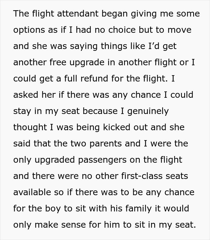 "As If I Had No Choice But To Move": Woman Refused To Switch Plane Seats