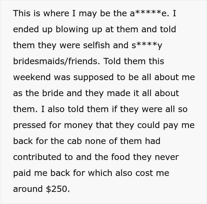 Upset Bride Left Stranded During Bachelorette Party Asks For A Redo After Friends Abandon Her Upset Bride Left Stranded During Bachelorette Party Asks For A Redo After Friends Abandon Her