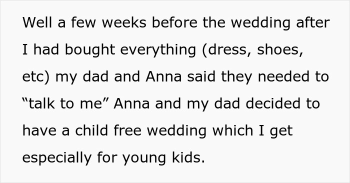 Teen Called A “Selfish Brat” For Exposing Why Dad And Stepmom Excluded Her From Wedding Teen Called A “Selfish Brat” For Exposing Why Dad And Stepmom Excluded Her From Wedding