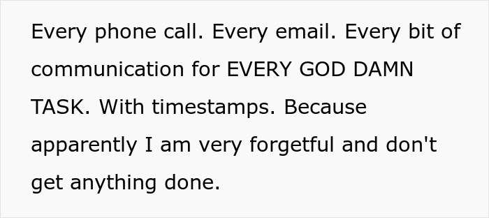 “This Has Got To Be The 4th or 5th Time I’ve Asked You To Do This. No, Actually, You Asked Me Once” “This Has Got To Be The 4th or 5th Time I’ve Asked You To Do This. No, Actually, You Asked Me Once”