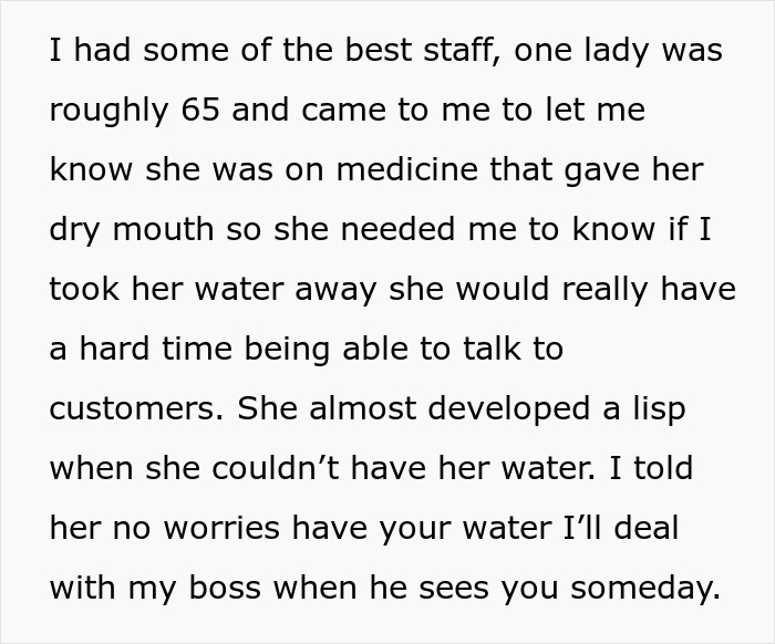 Boss Demands A Doctor&rsquo;s Note To Allow This Cashier To Drink At The Register, Doc Doesn&rsquo;t Hold Back