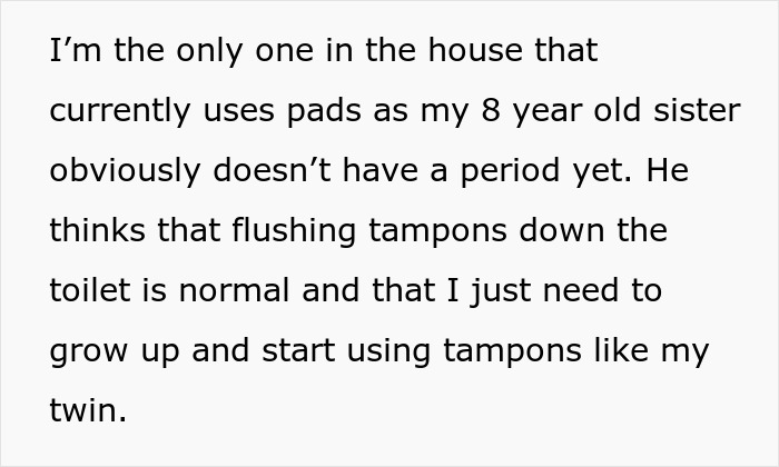 Teen Snaps At Dad After He Mansplained How She Should Handle Her Period Teen Snaps At Dad After He Mansplained How She Should Handle Her Period