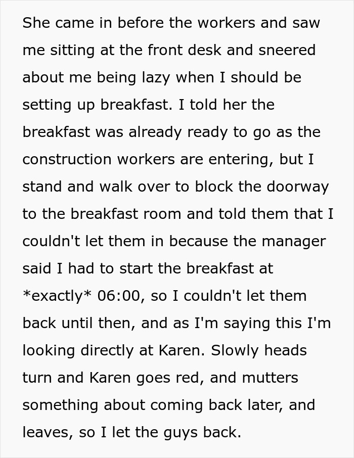 Karen Can’t Wait 4 Minutes For Breakfast And Yells At Hotel Staff, They Take Petty Revenge
