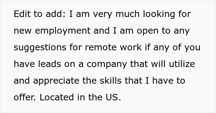 Woman Becomes The Top Performer In A New Company, Drops To Bare Minimum After Being Investigated Woman Becomes The Top Performer In A New Company, Drops To Bare Minimum After Being Investigated