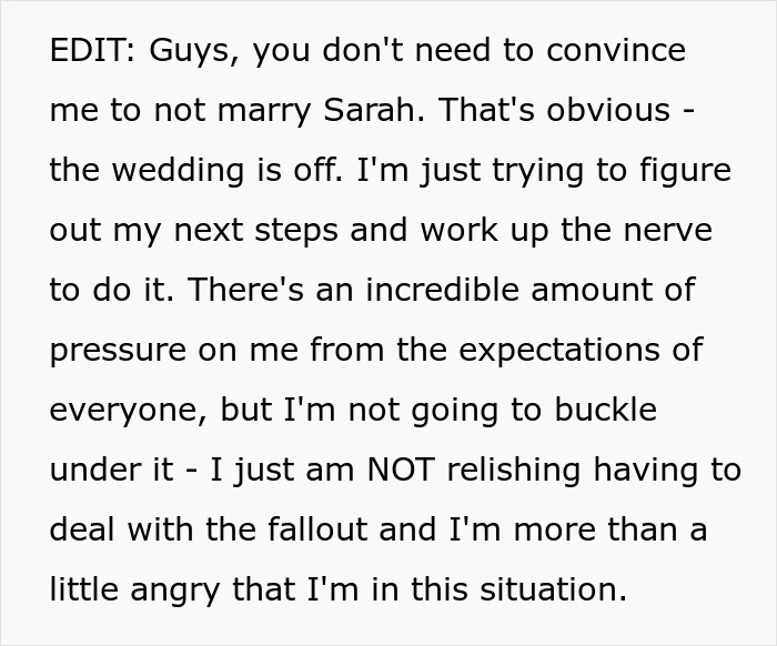“I Find It Repulsive”: Guy Cancels Wedding After Uncovering Fiancée And Her Sister’s Secret “I Find It Repulsive”: Guy Cancels Wedding After Uncovering Fiancée And Her Sister’s Secret
