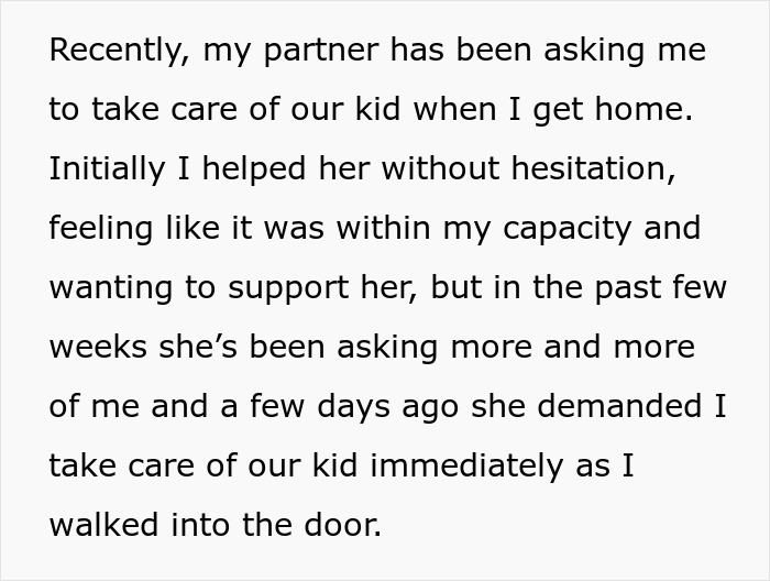 “Am I The Jerk For Not Helping My Partner With Our Newborn?” “Am I The Jerk For Not Helping My Partner With Our Newborn?”