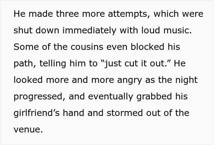 Bride Outsmarts Cousin Who Wanted To Propose At Her Wedding Bride Outsmarts Cousin Who Wanted To Propose At Her Wedding