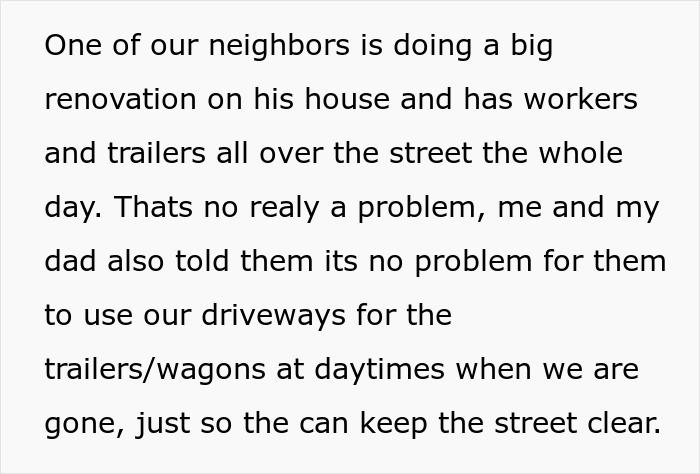“Neighbors Didn't Give A Damn About My Sick Dad So I Didn't Give A Damn About Their Renovation” “Neighbors Didn't Give A Damn About My Sick Dad So I Didn't Give A Damn About Their Renovation”