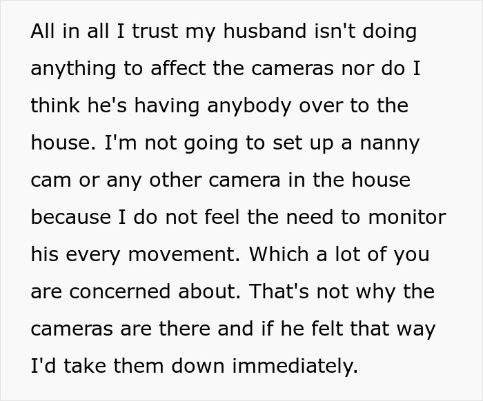 Woman Gets Suspicious After Noticing Cameras Are Glitching Only When Husband’s Home Alone