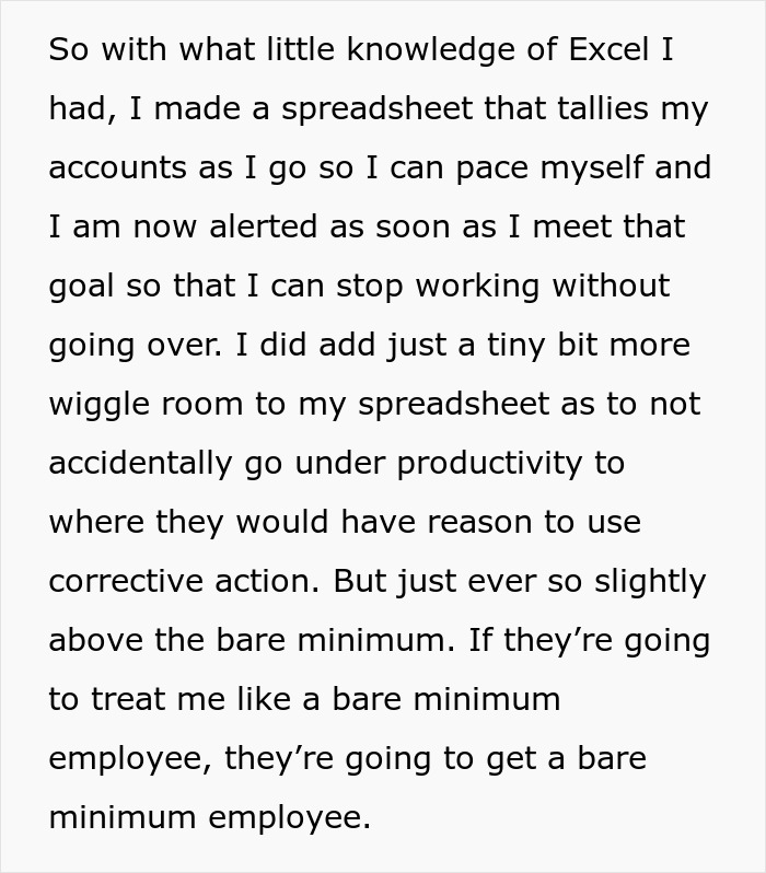 Woman Becomes The Top Performer In A New Company, Drops To Bare Minimum After Being Investigated Woman Becomes The Top Performer In A New Company, Drops To Bare Minimum After Being Investigated