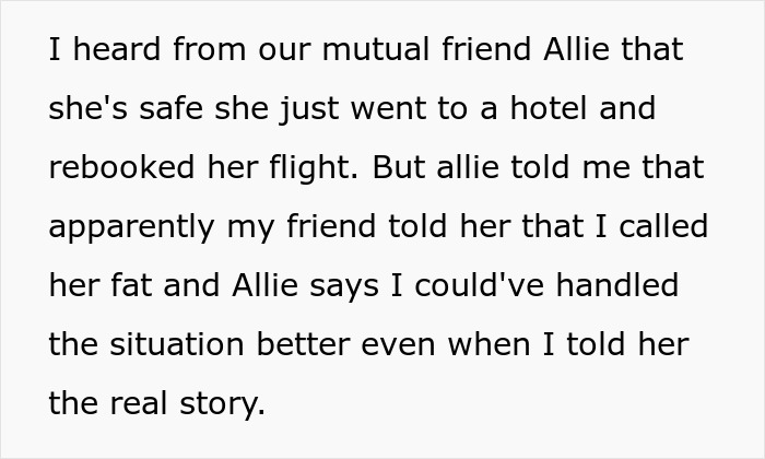 Woman Packs Her Bags And Leaves After Friend Tells Her What She Really Thinks About Her In A Bikini Woman Packs Her Bags And Leaves After Friend Tells Her What She Really Thinks About Her In A Bikini