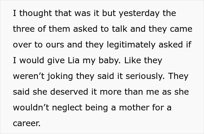 "She Deserved It More Than Me": Family Demands This Woman Give Her Baby To Her Sister
