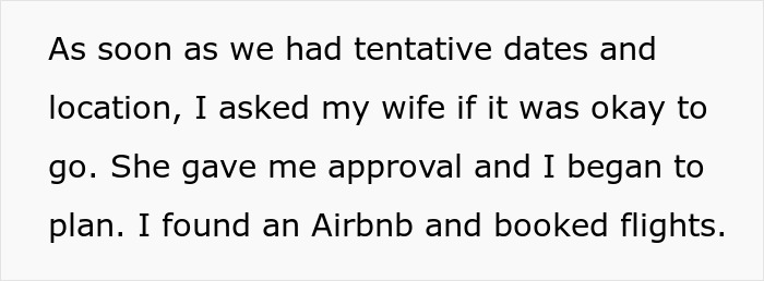 “Am I The Jerk For Not Canceling A Boys Trip Upon My Wife’s Request?” “Am I The Jerk For Not Canceling A Boys Trip Upon My Wife’s Request?”