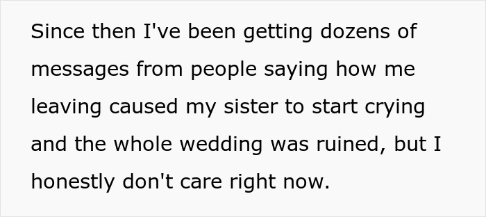 Man Guilted For Leaving Sister’s Wedding Over Son’s Exclusion, Asks The Internet For Help Man Guilted For Leaving Sister’s Wedding Over Son’s Exclusion, Asks The Internet For Help