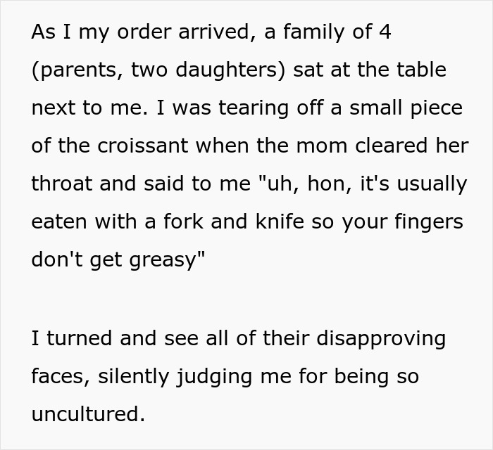 “So Uncultured”: Woman Shamed For Her Croissant ‘Etiquette’ Until Her French BF Intervenes “So Uncultured”: Woman Shamed For Her Croissant ‘Etiquette’ Until Her French BF Intervenes