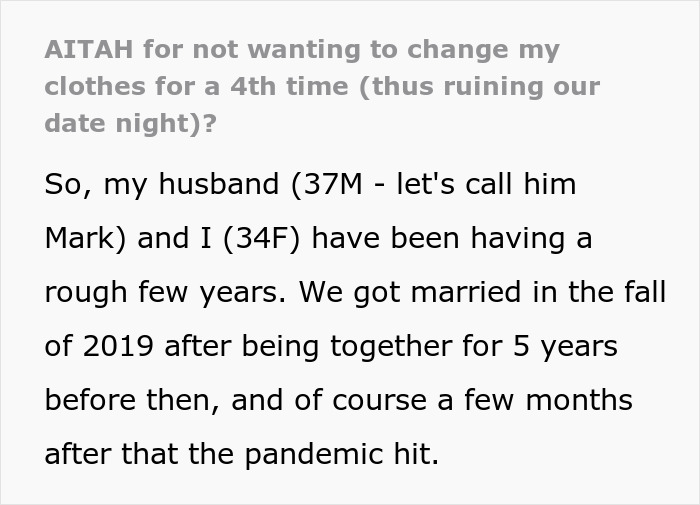 Man Confesses 3.5 Y.O. Secret After Blowing Up On Wife Over Her Outfit, Divorce Commences Man Confesses 3.5 Y.O. Secret After Blowing Up On Wife Over Her Outfit, Divorce Commences