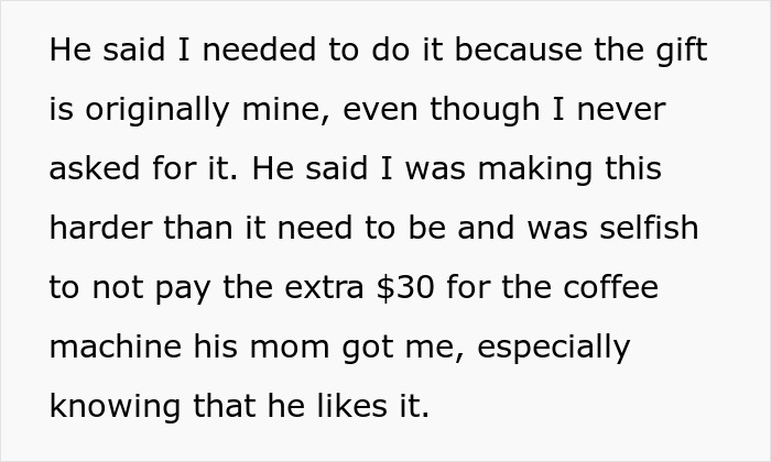 “Never Asked For It”: Woman Receives A Gift From MIL, Is Shocked When She Also Asks For $30 Back “Never Asked For It”: Woman Receives A Gift From MIL, Is Shocked When She Also Asks For $30 Back