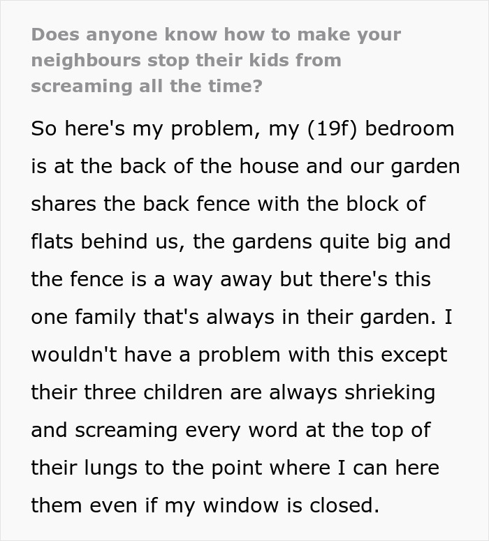 Woman Won't Tolerate Neighbors’ Kids’ Anymore, Asks For Advice And The Internet Delivers