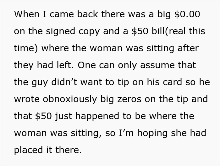 Netizens Cracking Up At Server’s Story Of Revenge Towards A Customer Tipping A Fake $100 Bill Netizens Cracking Up At Server’s Story Of Revenge Towards A Customer Tipping A Fake $100 Bill